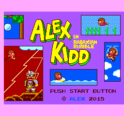 Play <b>Alex Kidd in Radaxian Rumble</b> Online